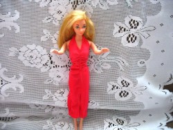 70 BARBIE RED DRESS